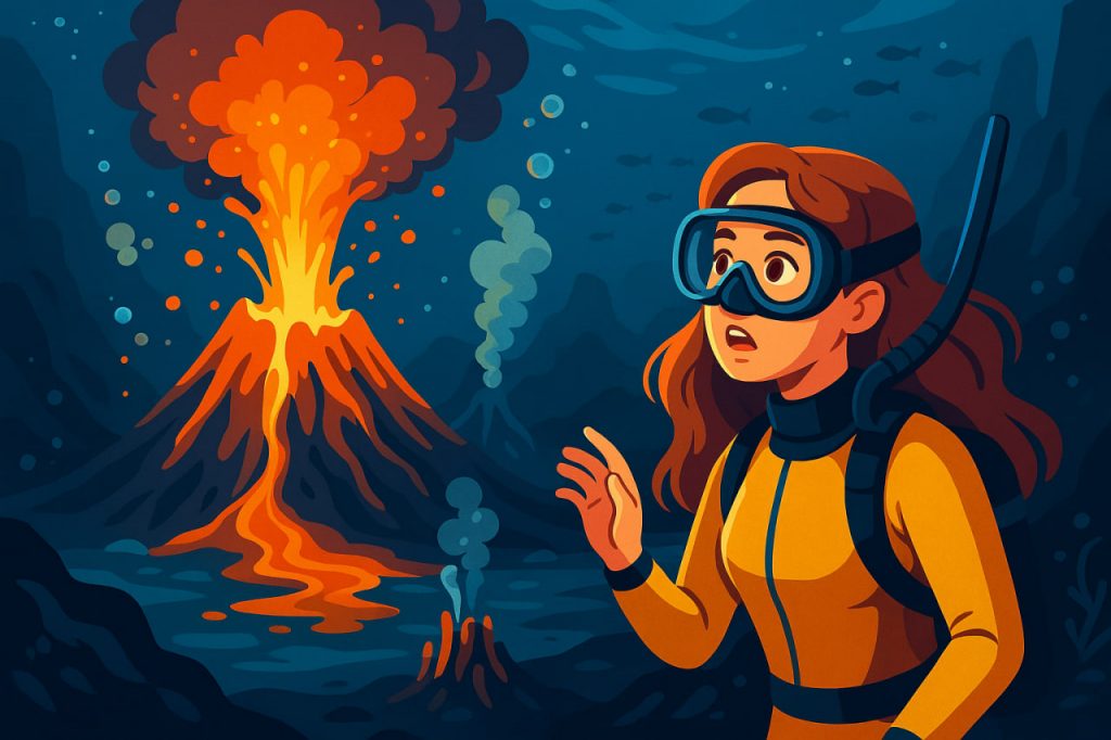 Underwater Volcanoes and Their Eruptions