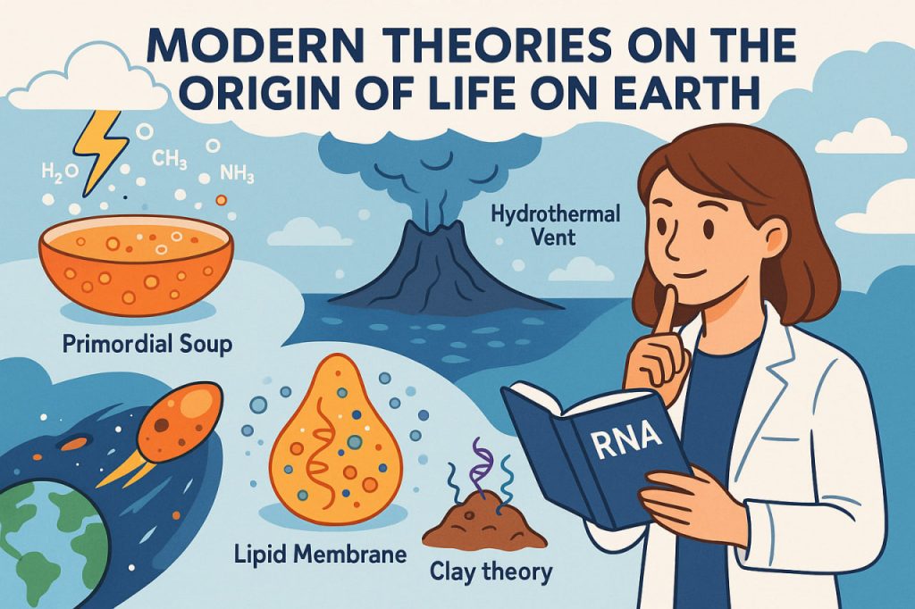 Modern Theories on the Origin of Life on Earth