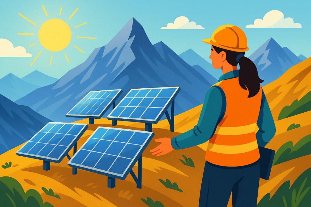 Mountain Ridges for Solar Energy Generation: Why High-Altitude Solar Power May Shape the Future of Renewables