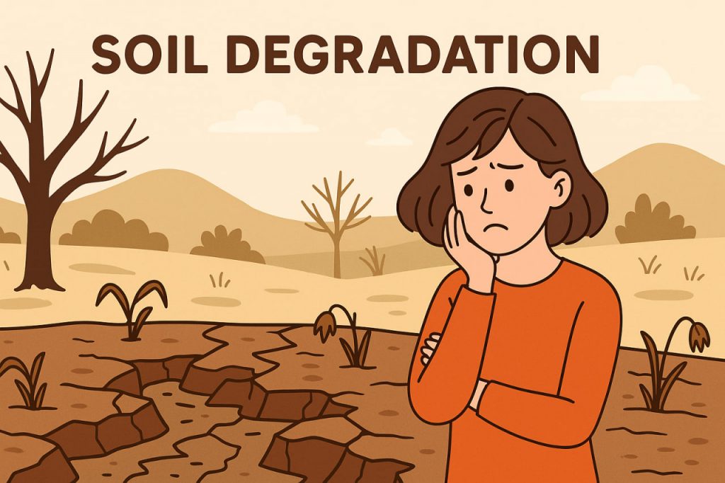 Soil Degradation: Causes, Consequences, and Paths to Restoration