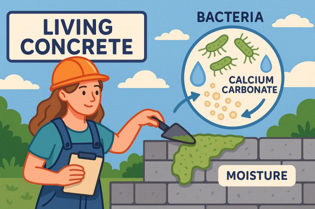 Living Concrete: A New Generation of Self-Growing Building Materials