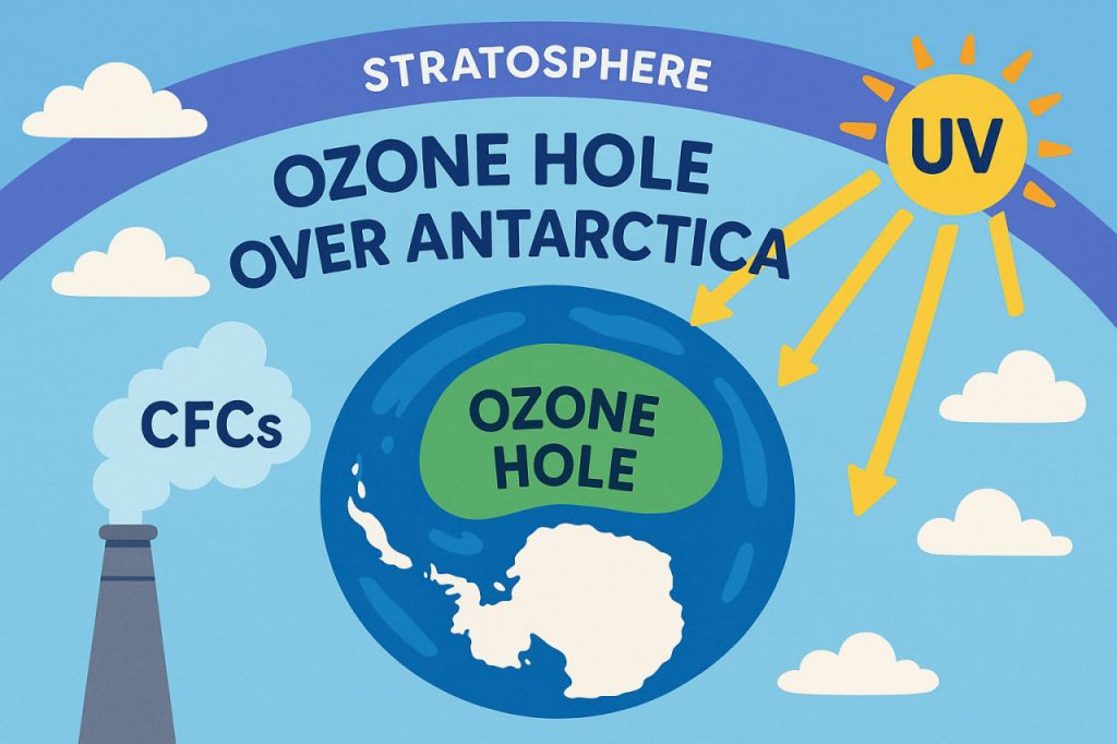 The Ozone Hole Over Antarctica: Causes, Consequences, and Recovery Efforts