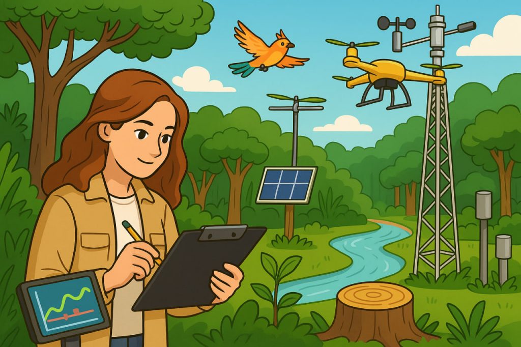 Carbon Monitoring Plot in the Amazon: How Scientists Measure the Lungs of the Planet