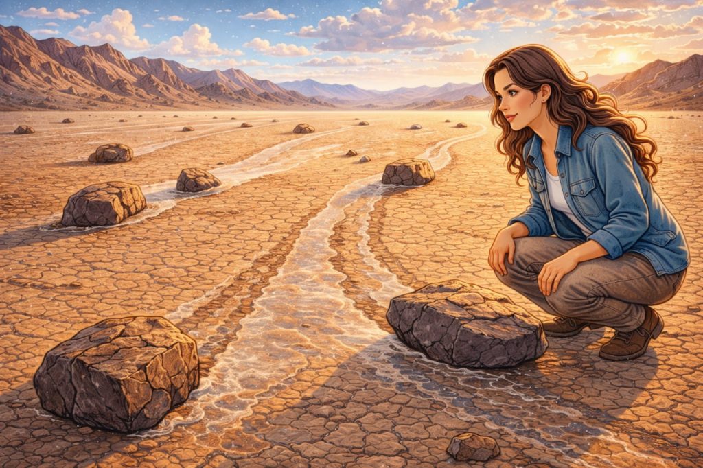 Sailing Stones: The Mystery of Moving Rocks