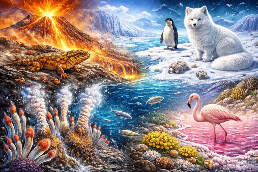 Life in Extreme Environments: Survival Beyond Limits