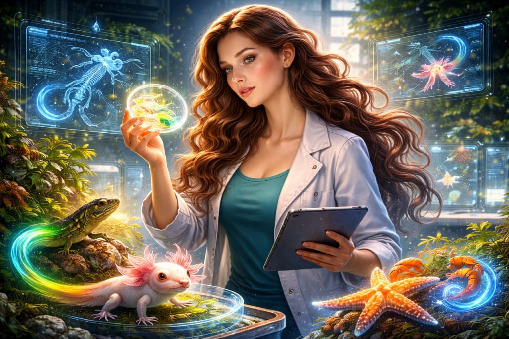 Animals with Extraordinary Regenerative Abilities