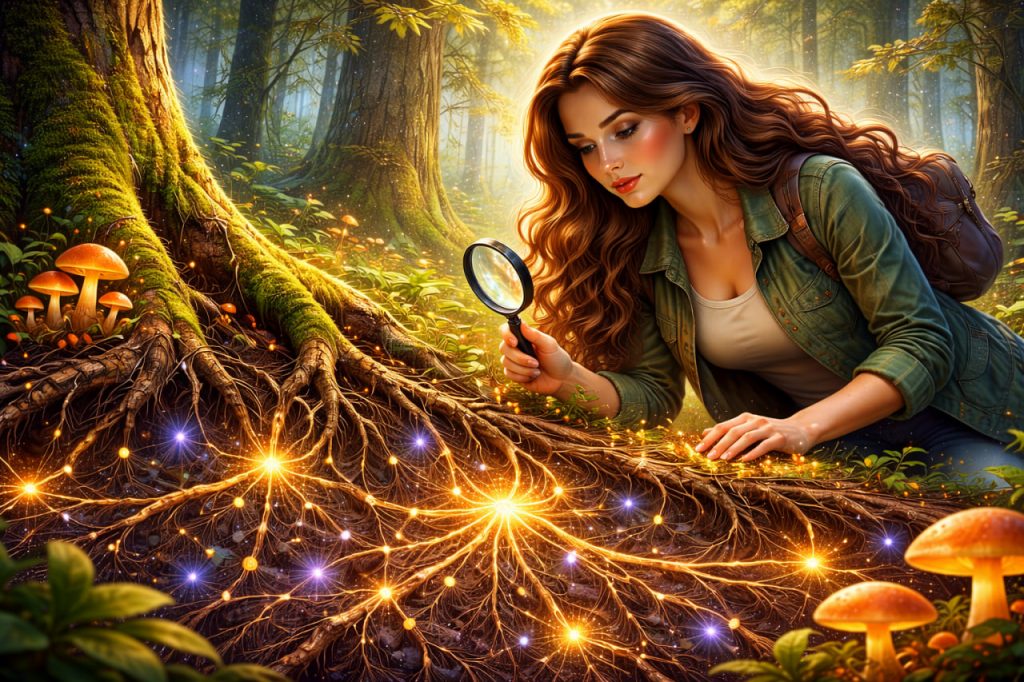 Mycorrhizal Network: The Internet of the Forest