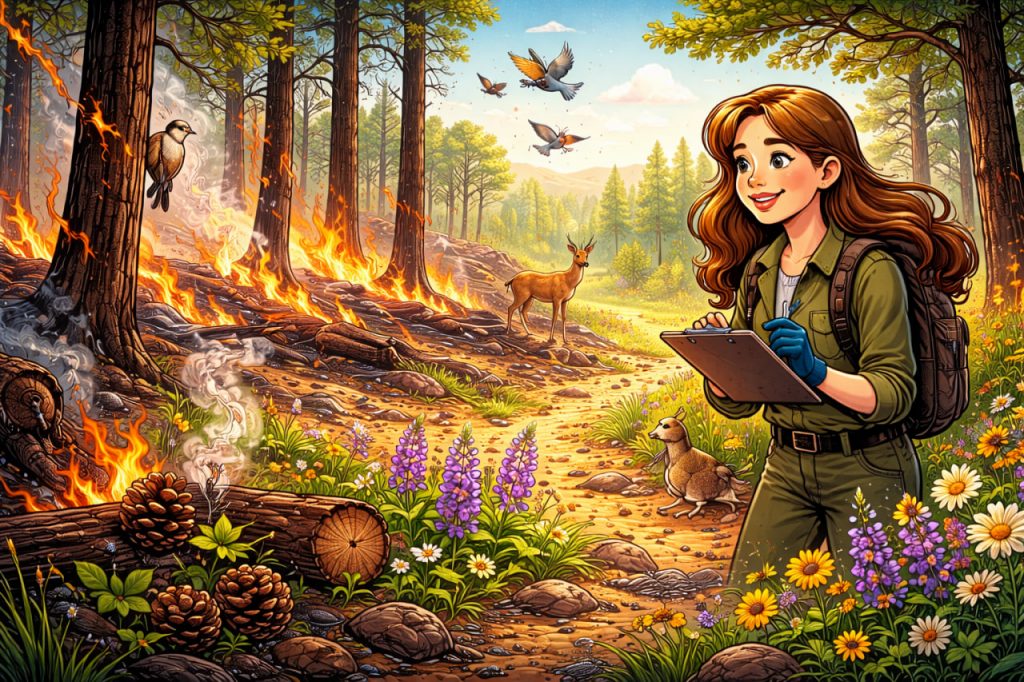 How Forest Fires Can Be a Natural Part of an Ecosystem’s Life Cycle