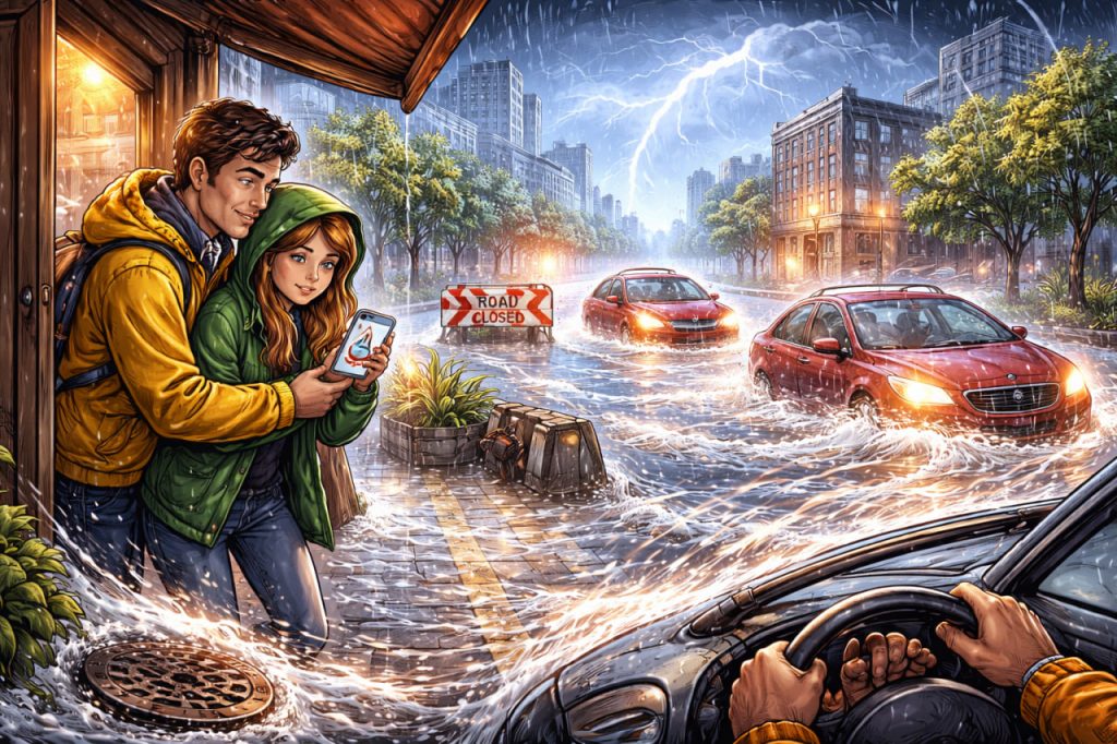 Safety Rules During Heavy Rainfall