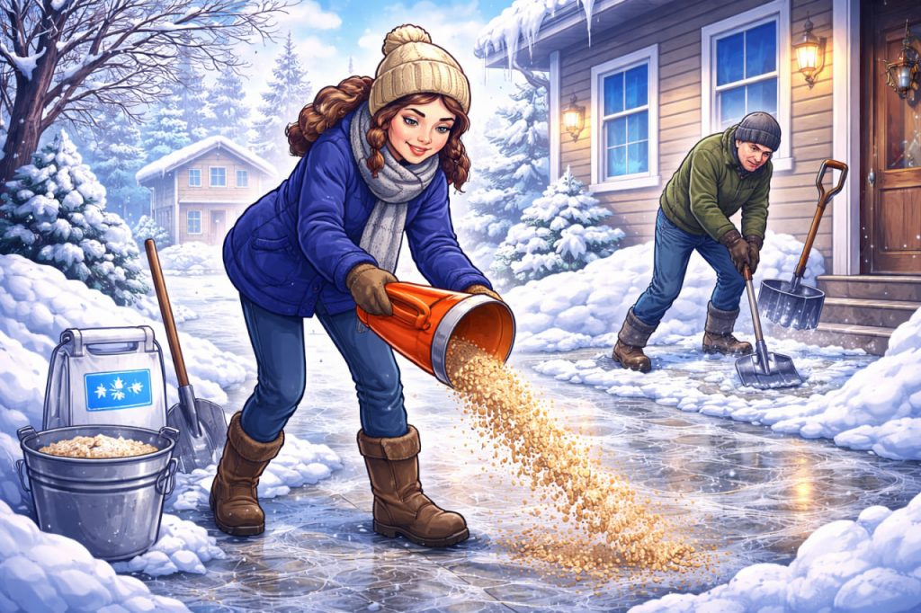 How to Deal with Icy Conditions on Your Own