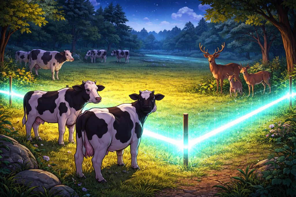 Light Fences for Animals: How Invisible Barriers Influence Behavior