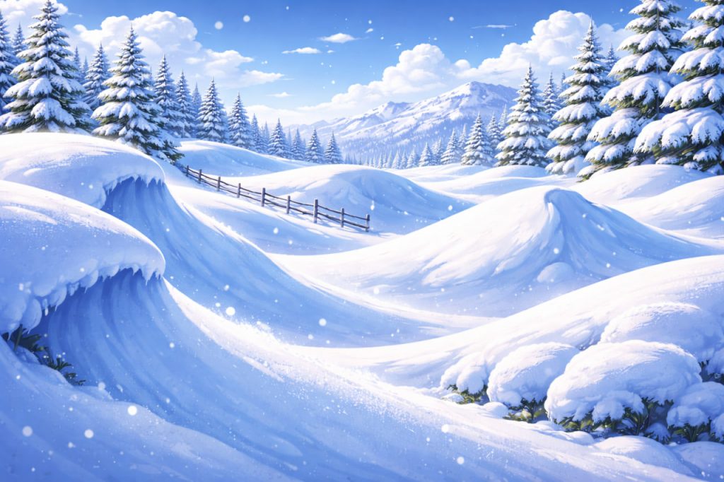 Snowdrifts: How Wind Shapes Winter Landscapes