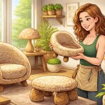 Furniture Made from Mushrooms