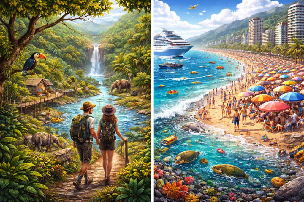 Ecotourism vs. Mass Tourism: How to Travel Without Causing Harm