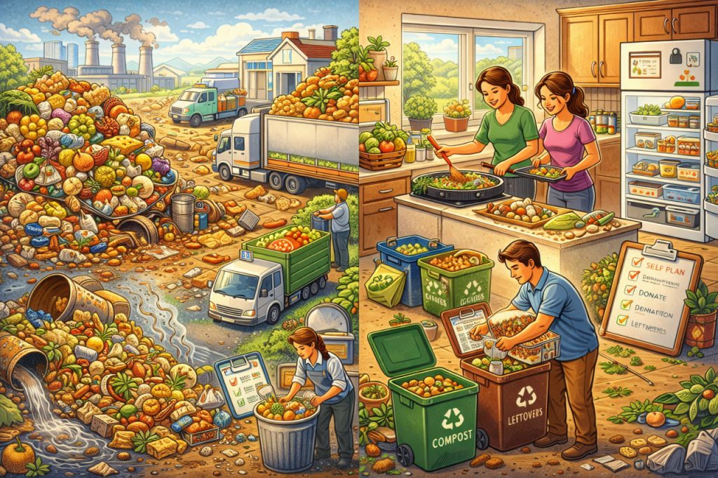 Food Waste: How to Reduce Food Loss at Home and on a National Scale