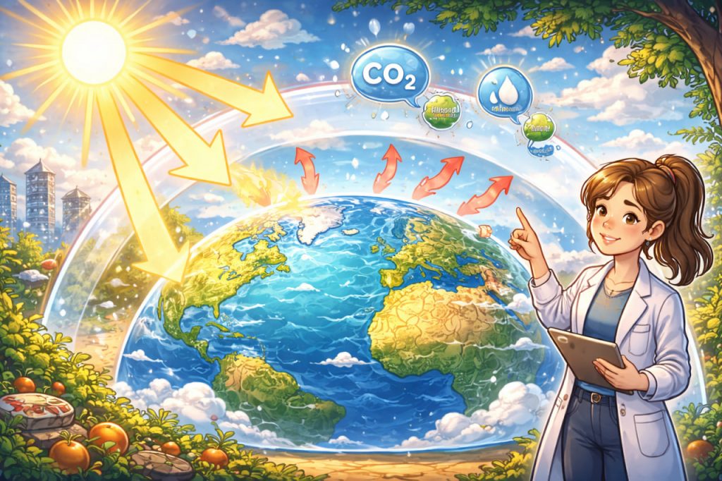 The Greenhouse Effect: A Complex Process Explained Simply