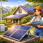 Microgeneration: Mini Wind Turbines and Solar Panels for Homes and Cottages