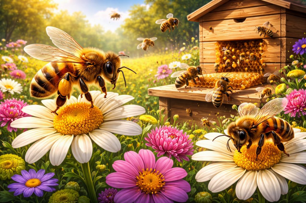 Bees: Tiny Creatures That Sustain Life on Earth
