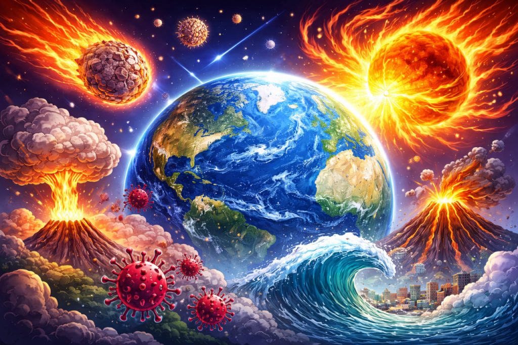 What Are the Chances of a Global Catastrophe Happening Tomorrow?