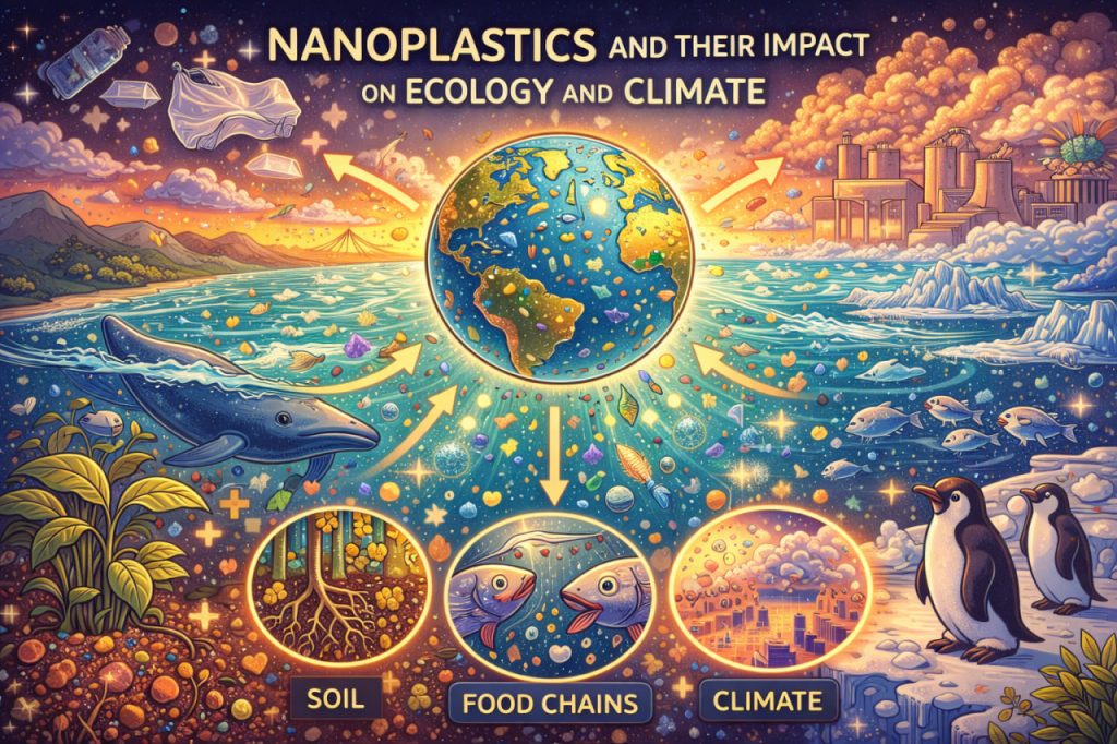 Nanoplastics and Their Impact on Ecology and Climate