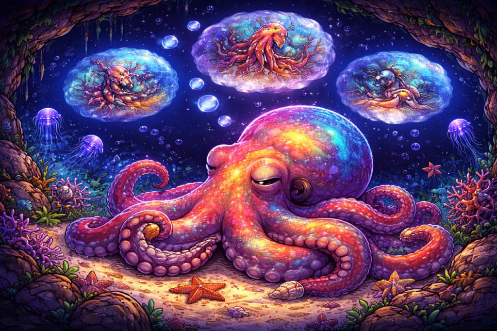 Do Octopuses Dream? Inside the Sleeping Mind of an Alien Intelligence