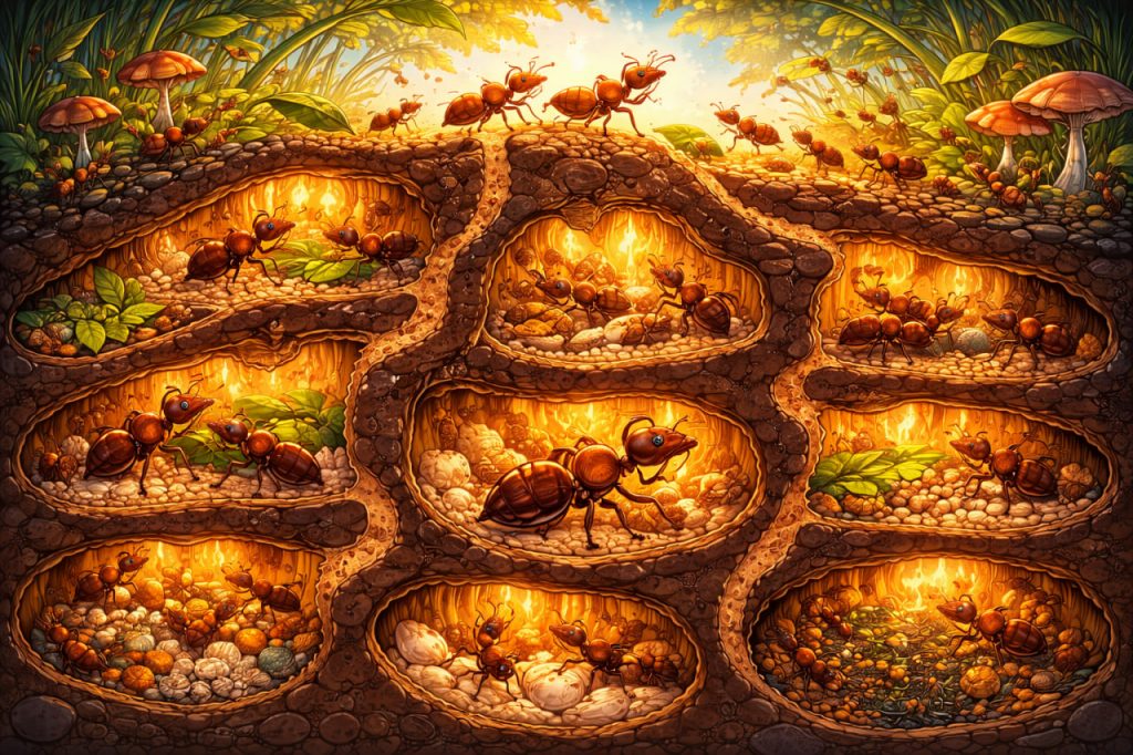 Ant Cities: The Hidden Megastructures Beneath Our Feet