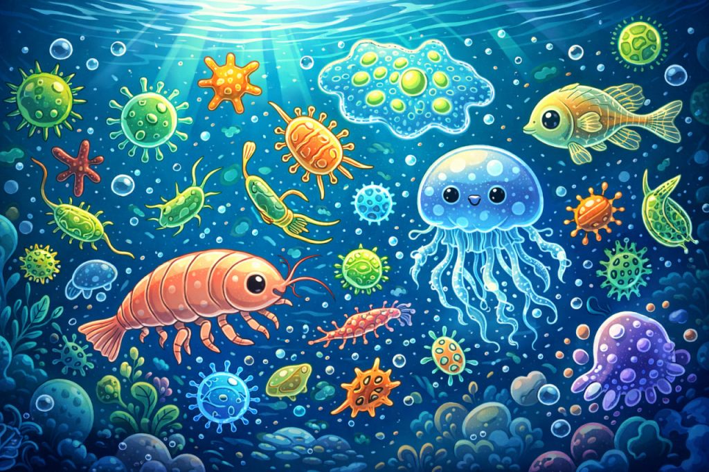 Plankton: The Invisible Foundation of Life in the Oceans