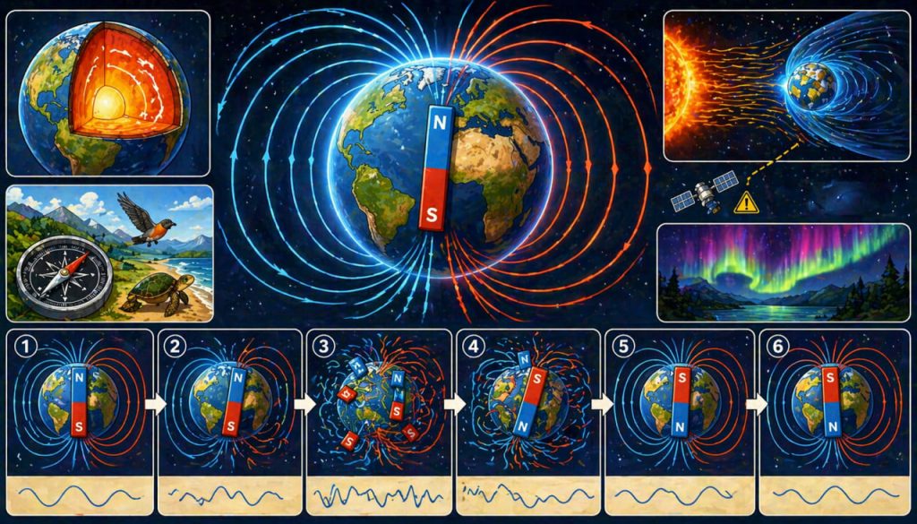 Earth’s Magnetic Field: When Will It Reverse Again?