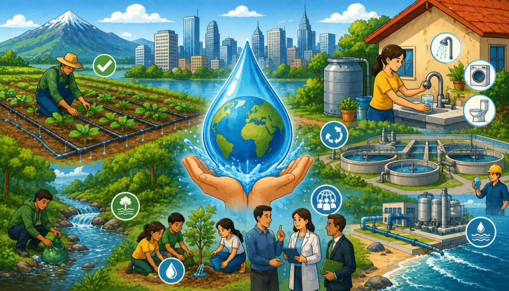 Freshwater Shortage on Earth: What Can Humanity Do?