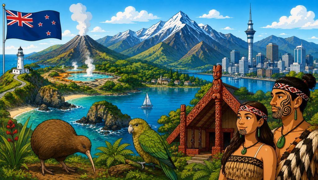 New Zealand: The Island Nation of Nature, Innovation, and Unique Culture