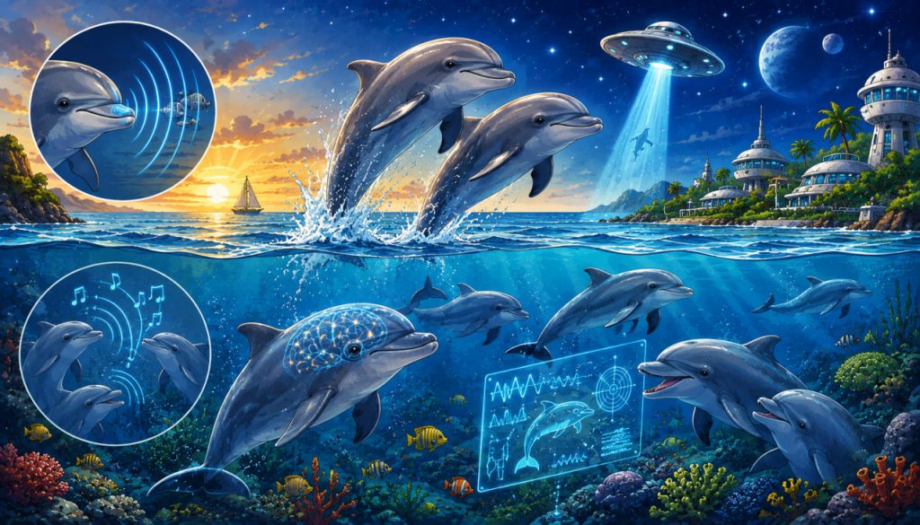 Dolphins: Could They Be Alien-Like Intelligences of the Ocean?
