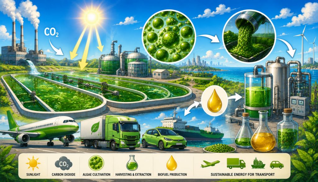 Algae Biofuel: A Futuristic Myth Becoming Reality