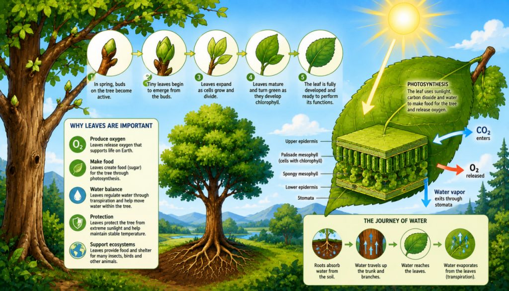 How Leaves Form on Trees and Why They Are So Important