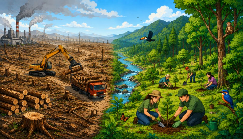Deforestation: What Happened Over the Last 100 Years and What Awaits Us in the Future?