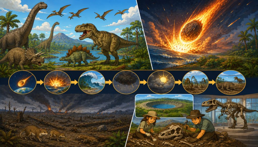 Why Dinosaurs Disappeared: The Scientific Story Behind One of Earth’s Greatest Extinctions