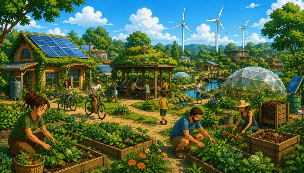 Eco-Settlements: Escape From Civilization or a New Global Trend?