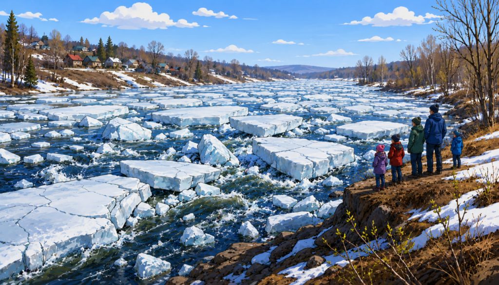 Ice Drift: One of Nature’s Most Powerful Spring Phenomena