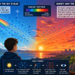 The Physics of Colors: Why the Sky Is Blue and Sunsets Are Red