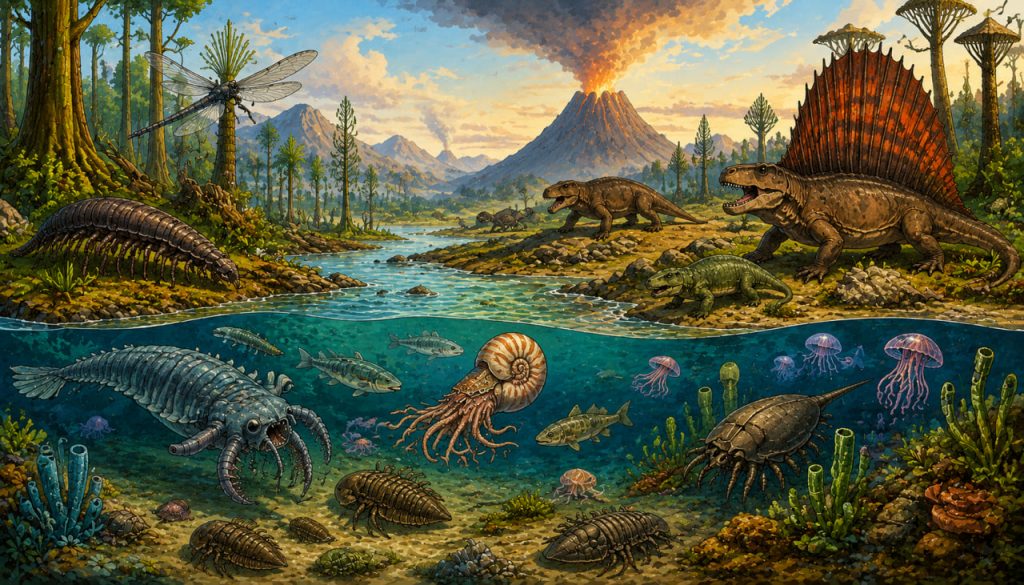 What Existed on Earth Before the Dinosaurs?