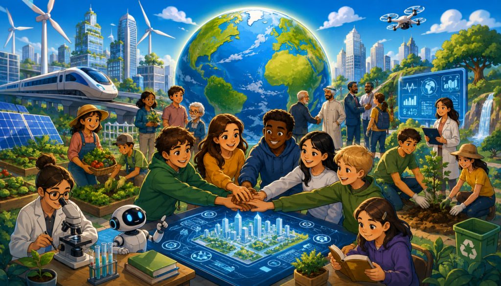 Can Humanity Solve All Its Problems? What Artificial Intelligence Recommends