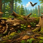 Death as an Ecological Process: The Importance of Dead Wood Cycling in Forest Ecosystems