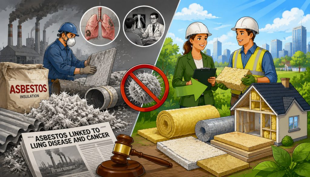 How Humanity Moved Away from Asbestos: The Rise and Fall of a “Miracle Material”