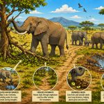 How Elephants Shape the Savannah Landscape and Why Everything Could Collapse Without Them