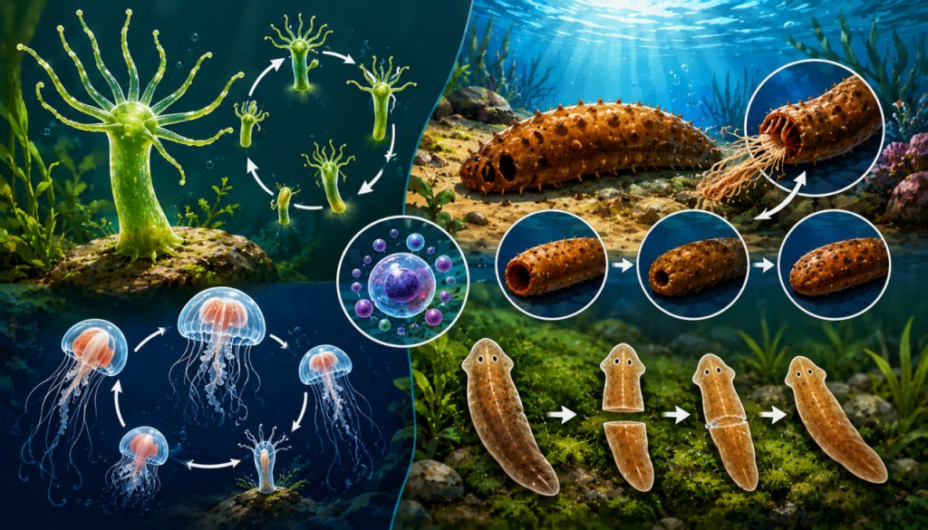 The Phenomenon of Biological Immortality: Hydras, Sea Cucumbers, and the Evolution of Aging