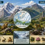 Glacial Refuges: Which Species Survived the Ice Ages in the Alps and the Caucasus?