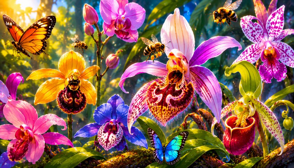 The Secret Life of Orchids: How Flowers Trick Insects into Pollinating Them