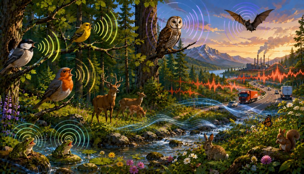 Soundscapes of Nature: What Wildlife Hears and How Noise Pollution Harms It