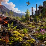 Pioneer Species: Who Colonizes Lava Fields and Industrial Wastelands First?