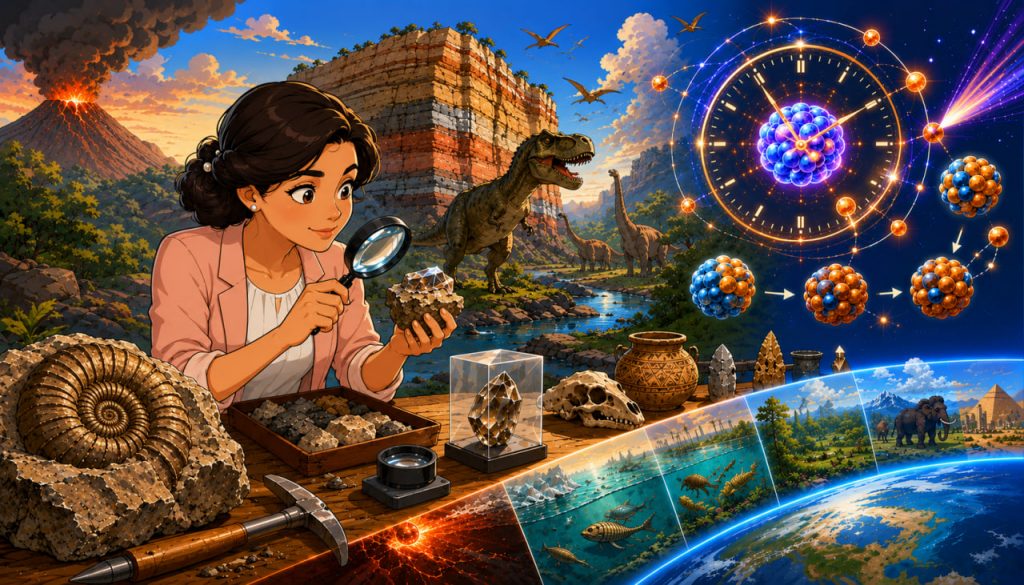 Radioactive Decay as Nature’s Clock: Geochronology and Dating Ancient Objects