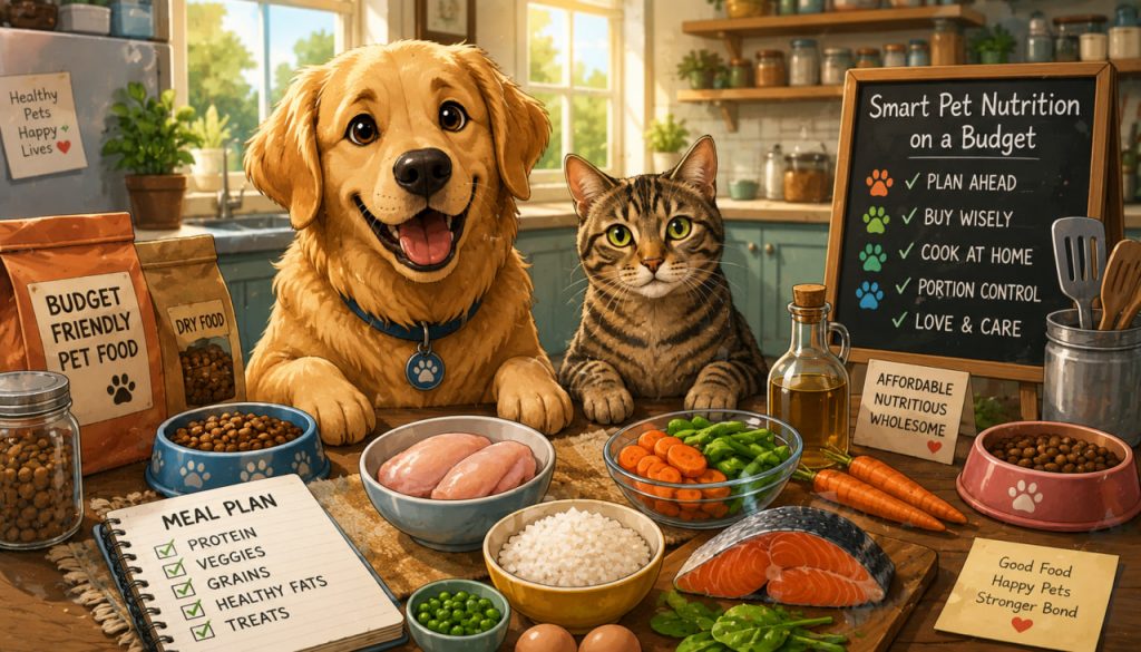 Budget-Friendly Pet Nutrition: How to Feed Dogs and Cats Well Without Overspending